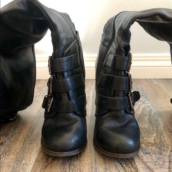 Size 7 Aldo leather boots - Picture 3 of 5